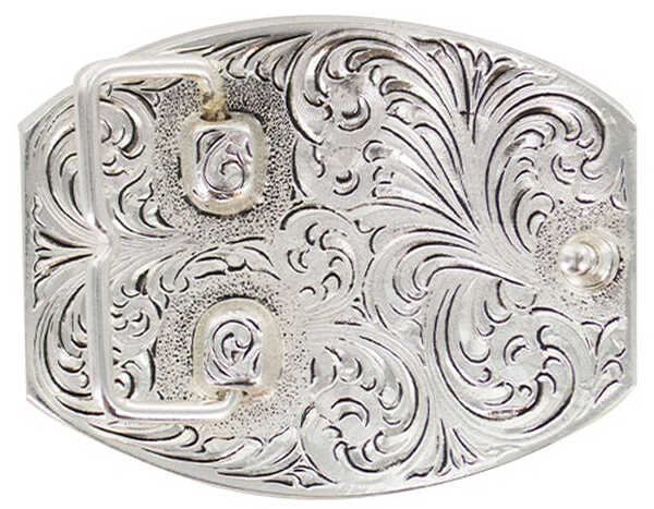 Cody James Men's Right To Bear Arms Buckle, Silver, hi-res