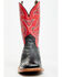 Image #4 - Hyer Men's Jetmore Exotic Full Quill Ostrich Western Boots - Broad Square Toe , Black, hi-res
