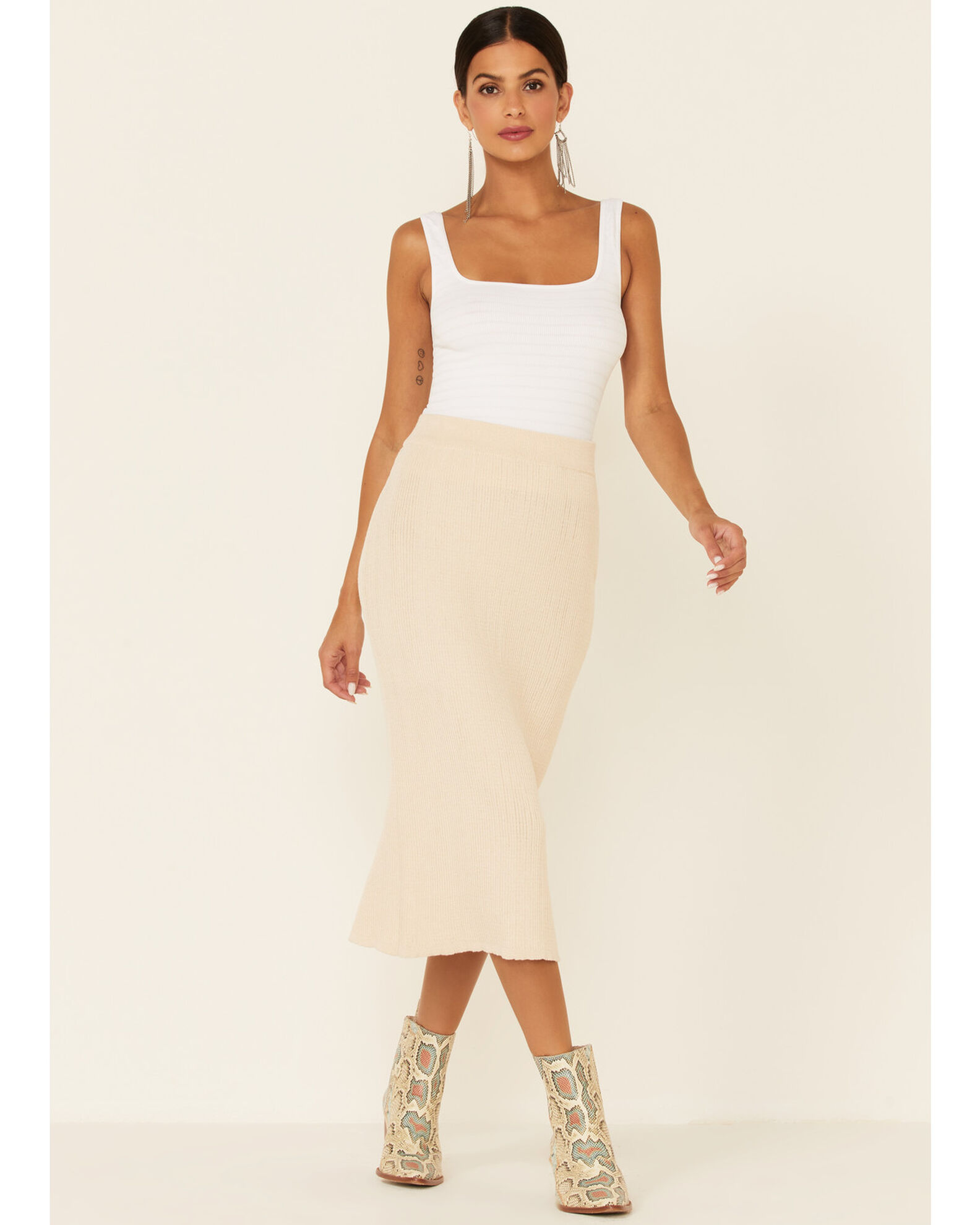 Very long skirt cheap