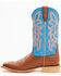 Image #6 - Hooey by Twisted X Men's Western Boots - Broad Square Toe, Cognac, hi-res