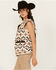 Image #3 - Outback Trading Co Women's Southwestern Reversible Vest, Brown, hi-res