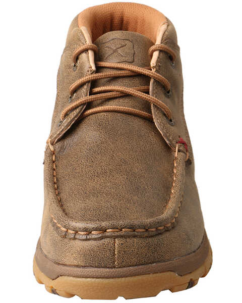Image #5 - Twisted X Women's Chukka Driving Shoes - Moc Toe, Brown, hi-res