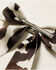 Image #3 - Shyanne Women's Sylvie Cow Print Bow Hair Clip, Brown, hi-res