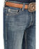 Rock & Roll Denim Men's Double Barrel Medium Vintage Wash Relaxed Straight Rigid Denim Jeans, Medium Wash, hi-res