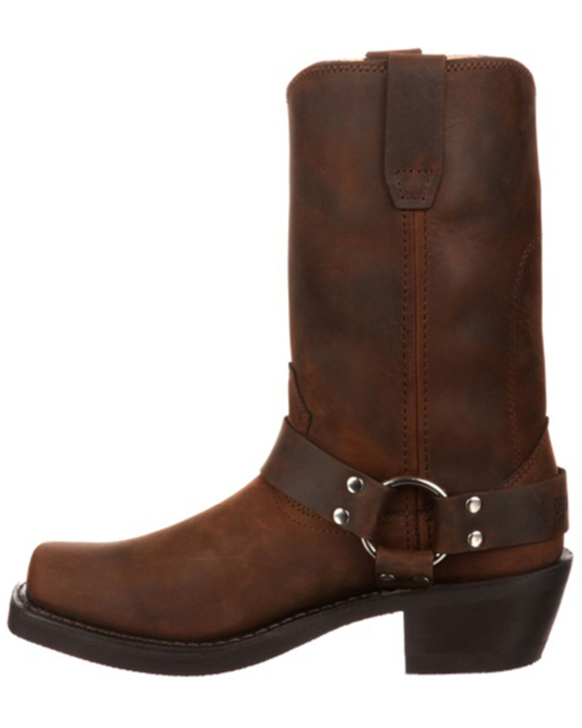 Image #6 - Durango Women's Harness Western Boots - Square Toe, Brown, hi-res