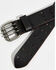 Image #2 - Free People Women's Triple Threat Leather Belt, Black, hi-res