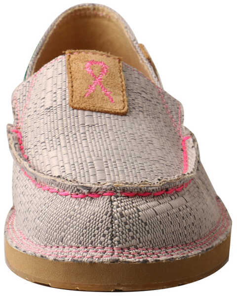 Image #5 - Twisted X Women's Tough Enough To Wear Pink Loafers - Moc Toe, Dark Grey, hi-res