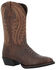 Image #1 - Durango Men's Shyloh Western Boots - Round Toe, Brown, hi-res
