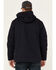 Image #4 - Lucky Brand Workwear Men's Sherpa Lined Hooded Canvas Chore Coat, Navy, hi-res