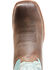 Image #6 - Dan Post Men's Embroidered Western Performance Boots - Broad Square Toe, Tan, hi-res