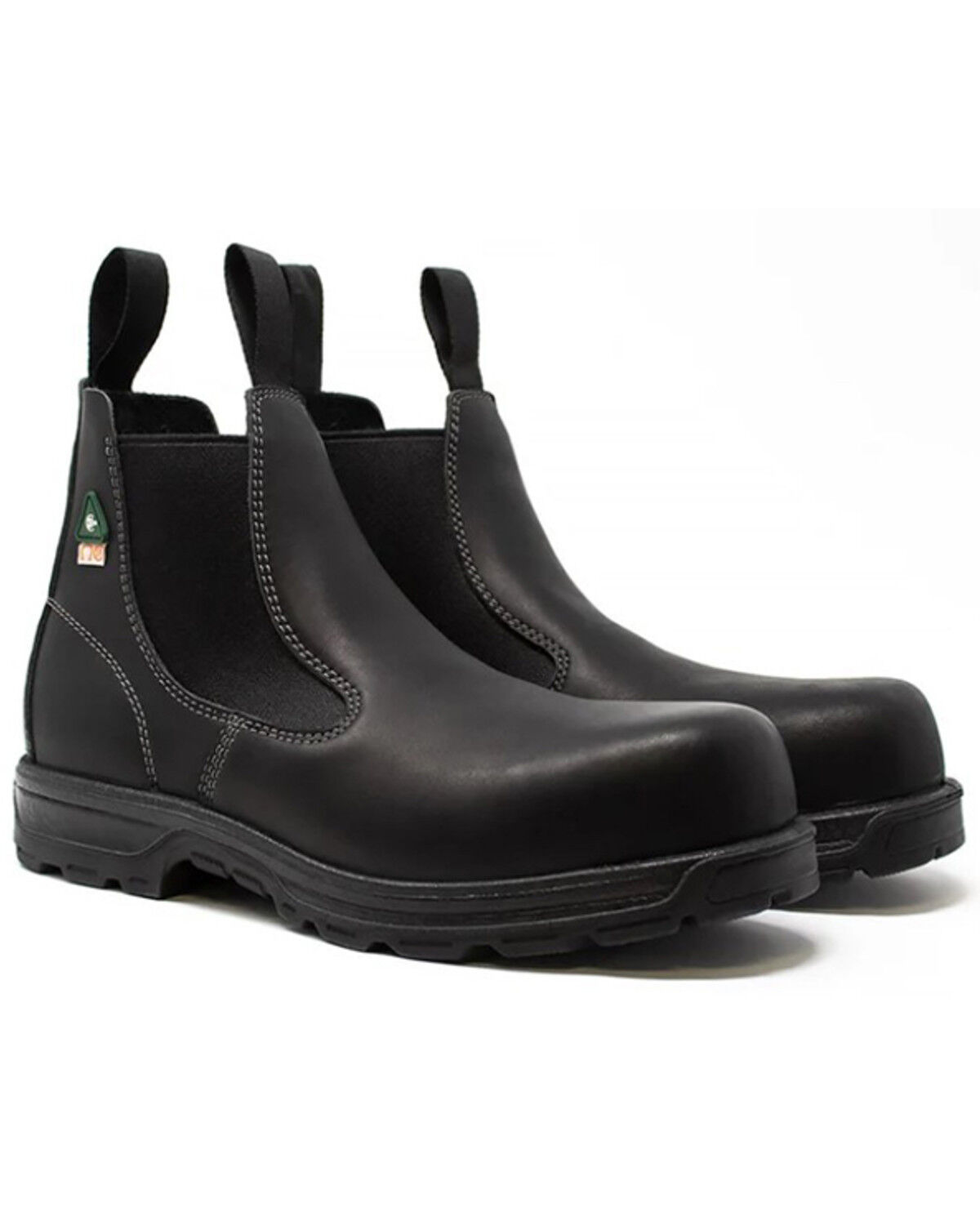 Image #1 - ROYER Men's Romeo Agility Work Boots - Composite Toe, Black, hi-res