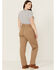 Image #3 - Ariat Women's Rebar PR Made Tough Straight Pants - Plus, Khaki, hi-res