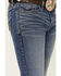 Cody James Men's Bronco Medium Wash Stackable Straight Stretch Jeans, Blue, hi-res