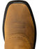 Ariat Men's 10" Sierra Pull On Western Work Boots - Square Toe, Aged Bark, hi-res