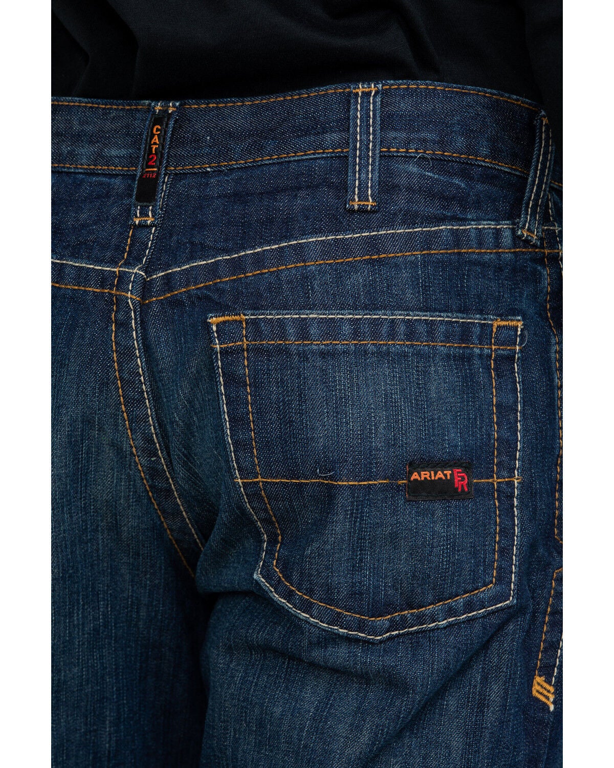 Image #4 - Ariat Men's Shale FR Relaxed Bootcut Work Denim Jeans, Denim, hi-res