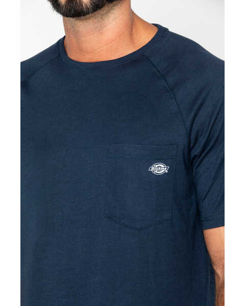 Image #3 - Dickies Men's Temp-IQ Performance Cooling T-Shirt, Navy, hi-res