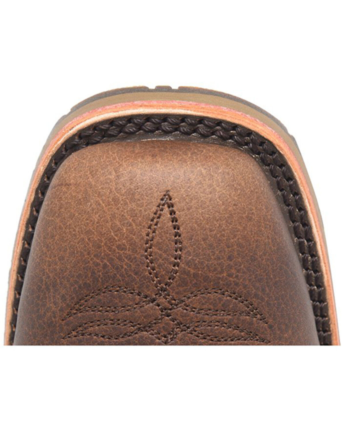 Image #5 - Double H Men's Cody Western Performance Boots - Square Toe, Brown, hi-res