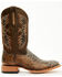 Image #2 - Cody James Men's Python Exotic Western Boots - Broad Square Toe, Brown, hi-res