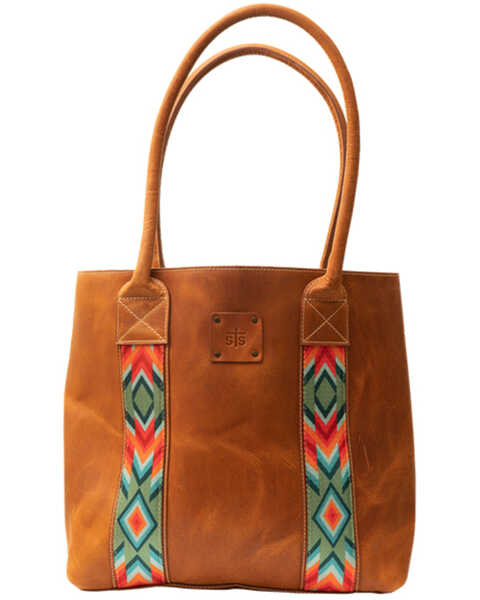 STS Ranchwear Women's Basic Bliss Tote, Brown, hi-res