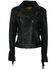 Image #1 - STS Ranchwear Women's Chenae Fringe Leather Jacket - Plus, Black, hi-res