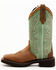 Justin Women's Raya Western Boots - Broad Square Toe, Brown, hi-res