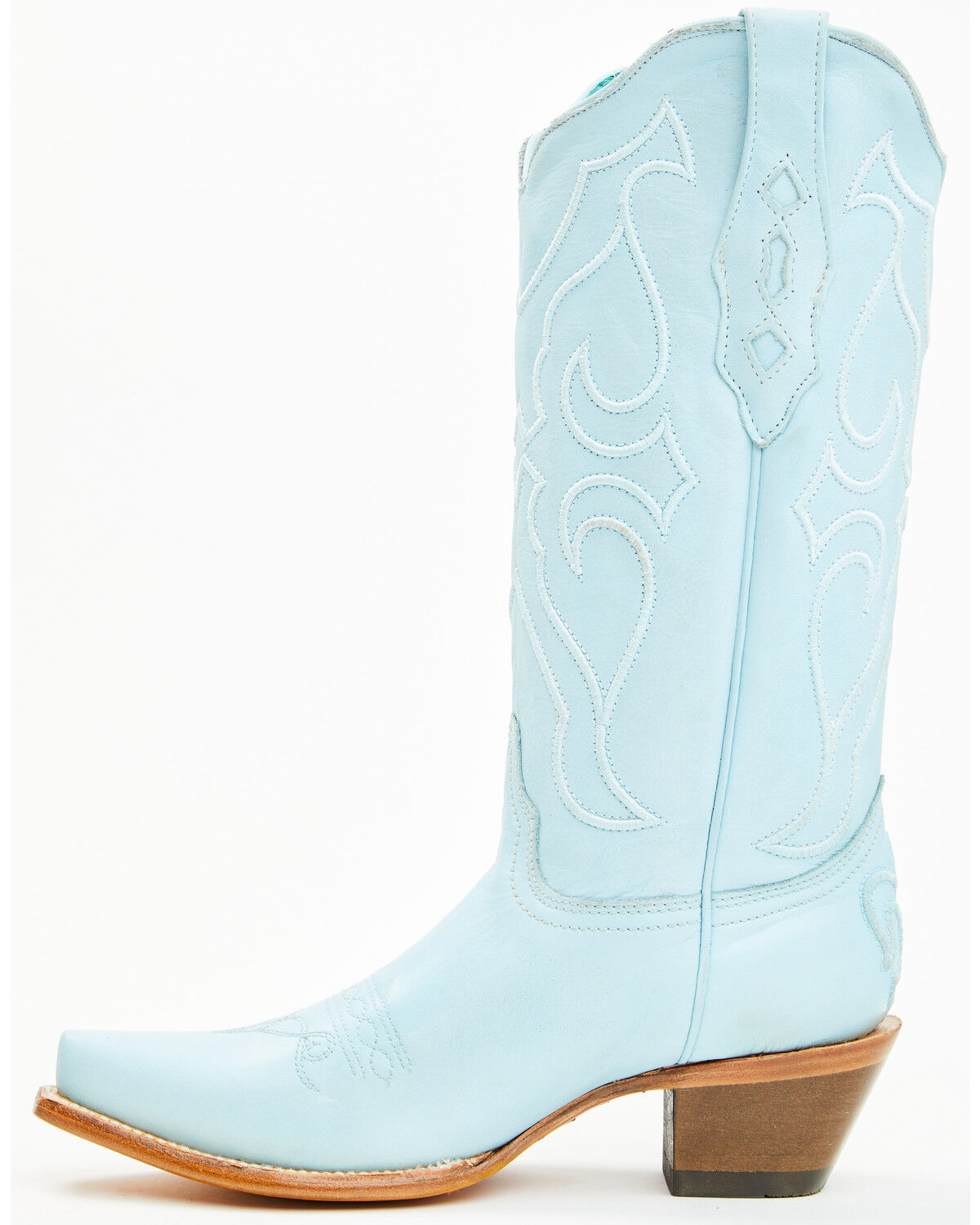 Image #3 - Corral Women's Western Boots - Snip Toe, Light Blue, hi-res