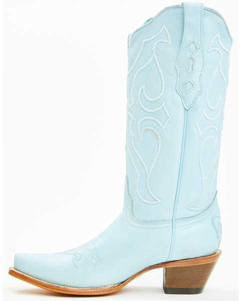 Image #3 - Corral Women's Western Boots - Snip Toe , Light Blue, hi-res