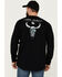 Image #1 - Cody James Men's FR Graphic Long Sleeve Graphic Work T-Shirt , Black, hi-res