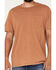 Image #3 - Brothers and Sons Men's Solid Basic Short Sleeve Pocket T-Shirt , Bronze, hi-res