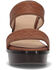 Image #4 - Frye Women's Pipa Woodstock 2 Band Platform Sandal, Tan, hi-res