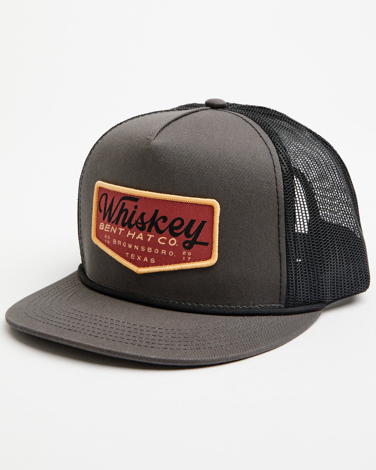 Image #1 - Whiskey Bent Men's Cimarron Ball Cap, Grey, hi-res