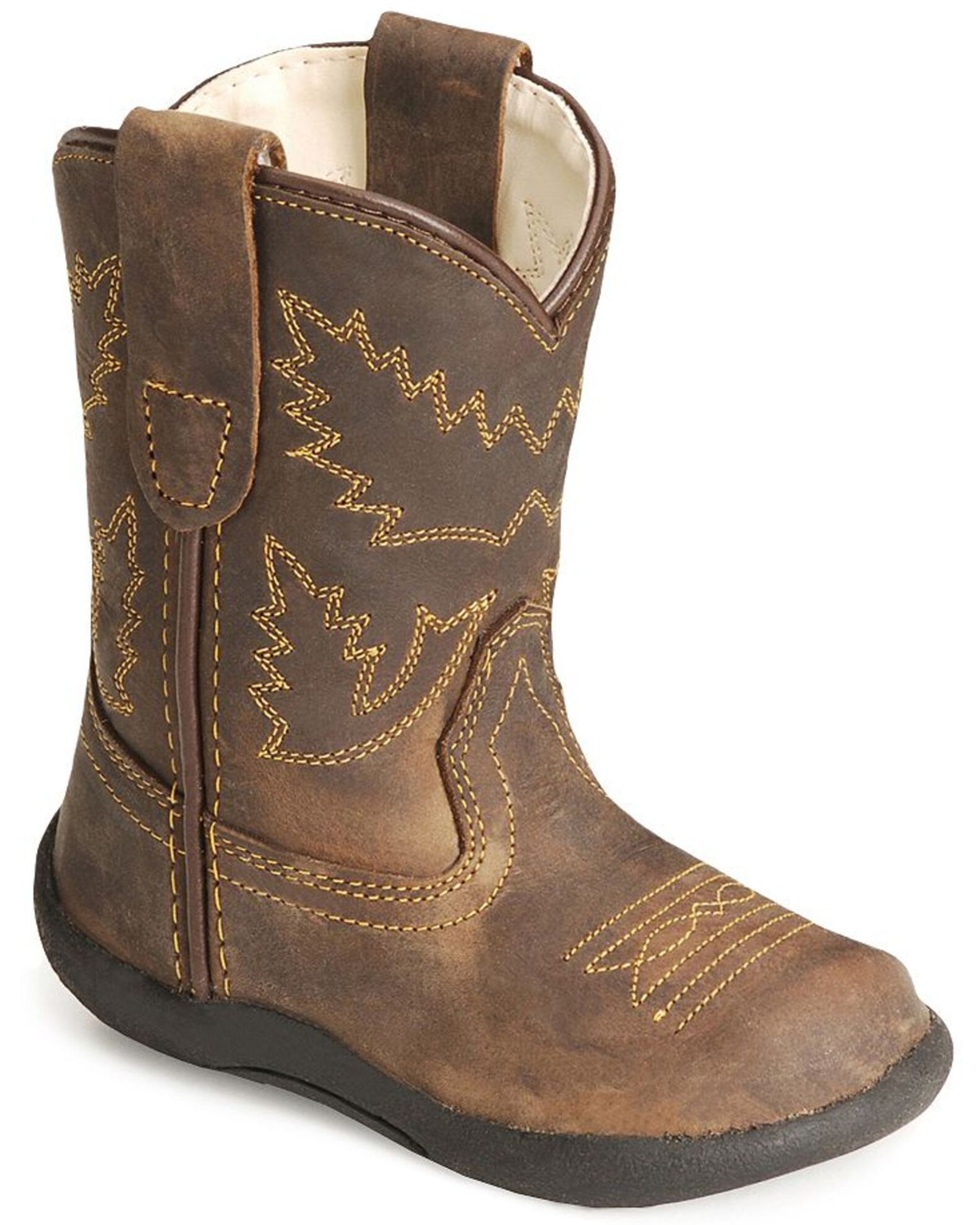 Old West Apache Toddler Round Toe Boots 5