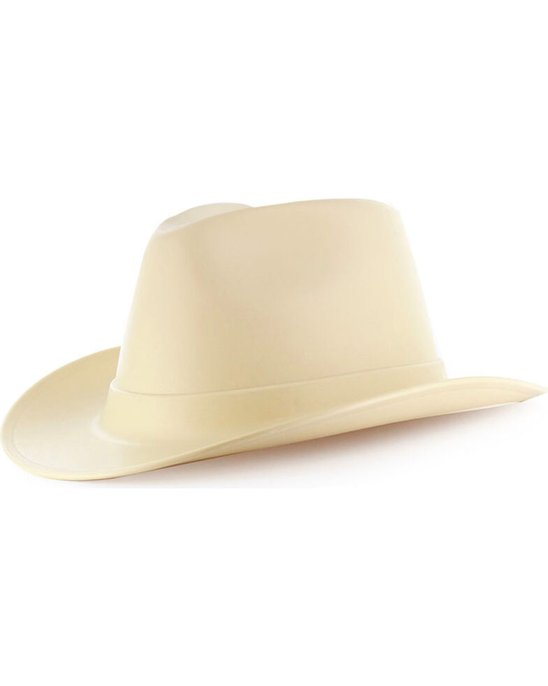 OccuNomix Tan Vulcan Cowboy Hard Hat , Brown, hi-res