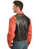 Scully Men's Lamb Leather Western Vest - Tall, Black, hi-res