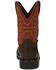 Image #5 - Justin Men's Ricochet Waterproof Western Work Boots - Composite Toe Met Guard, Dark Brown, hi-res