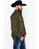 Image #4 - Outback Trading Co. Men's Garner Reinforced Zip-Up Jacket, Olive, hi-res