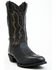 Image #1 - Laredo Men's Fancy Stitch Western Boots - Medium Toe , Black, hi-res