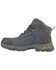 Image #3 - Hoss Men's Chiller Lace-Up Waterproof Work Boots - Composite Toe, Blue, hi-res