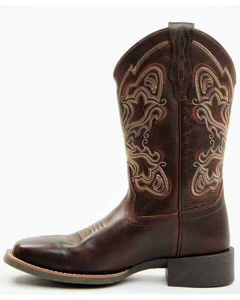 Image #3 - Shyanne Women's Flynn Western Boots - Square Toe , Brown, hi-res