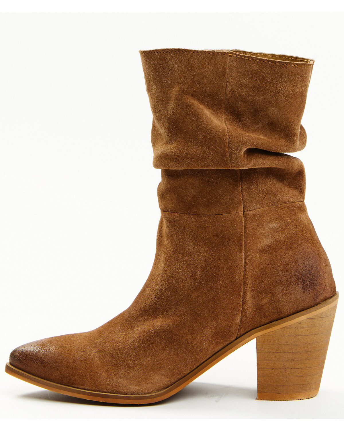 Image #3 - Cleo + Wolf Women's Dani Western Boots - Round Toe, Cognac, hi-res