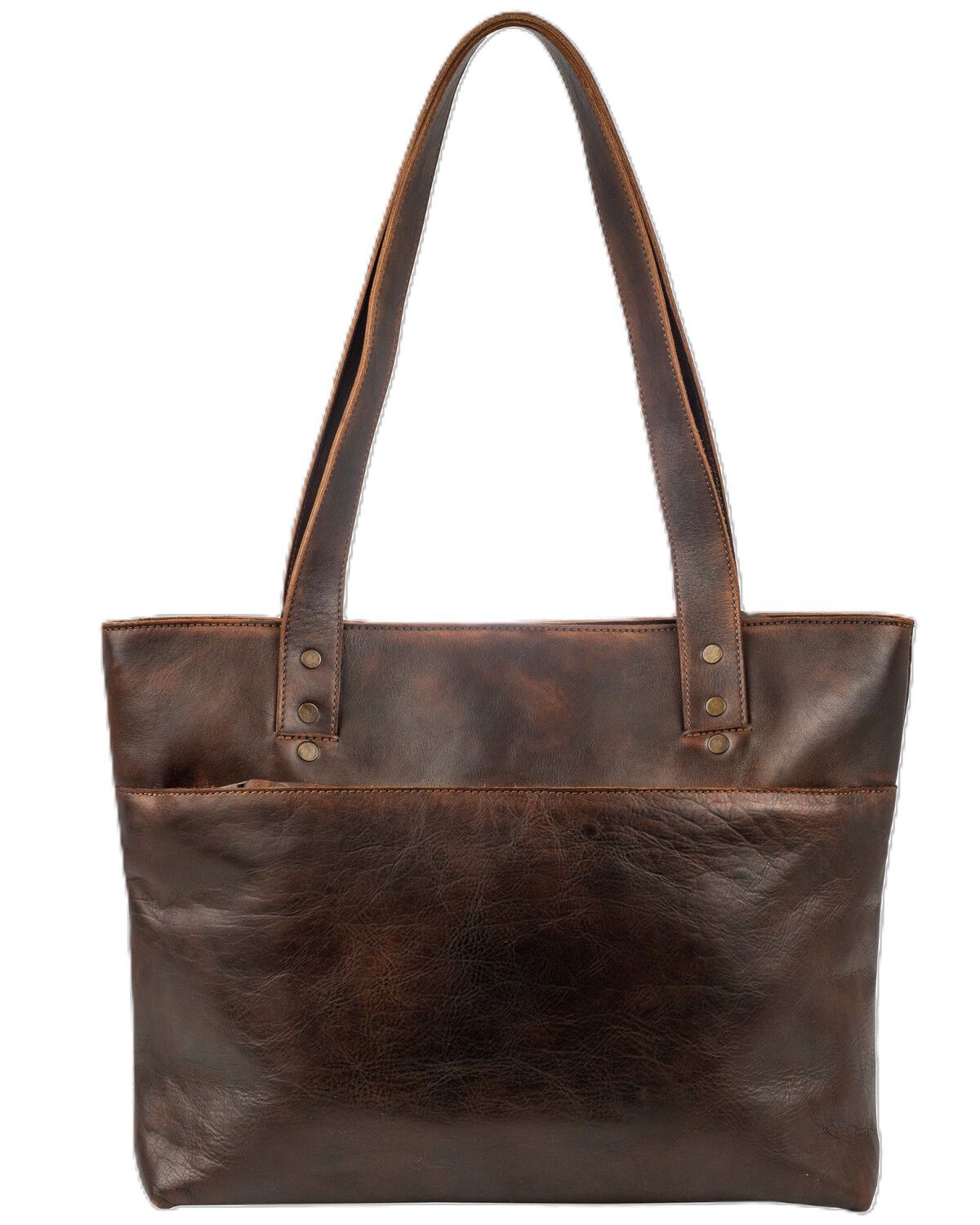 Image #3 - STS Ranchwear by Carroll Women's Bandera Simple Tote, Chocolate, hi-res