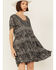Image #2 - Bila Women's Toluca Short Sleeve Mini Dress, Navy, hi-res