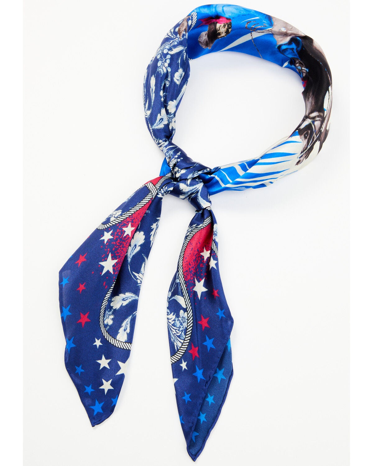 Idyllwind Women's Freeland Silk Bandana, Multi, hi-res