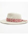 Image #3 - Nikki Beach Women's Mink Cheyenne Ribbon Fedora, Cream, hi-res
