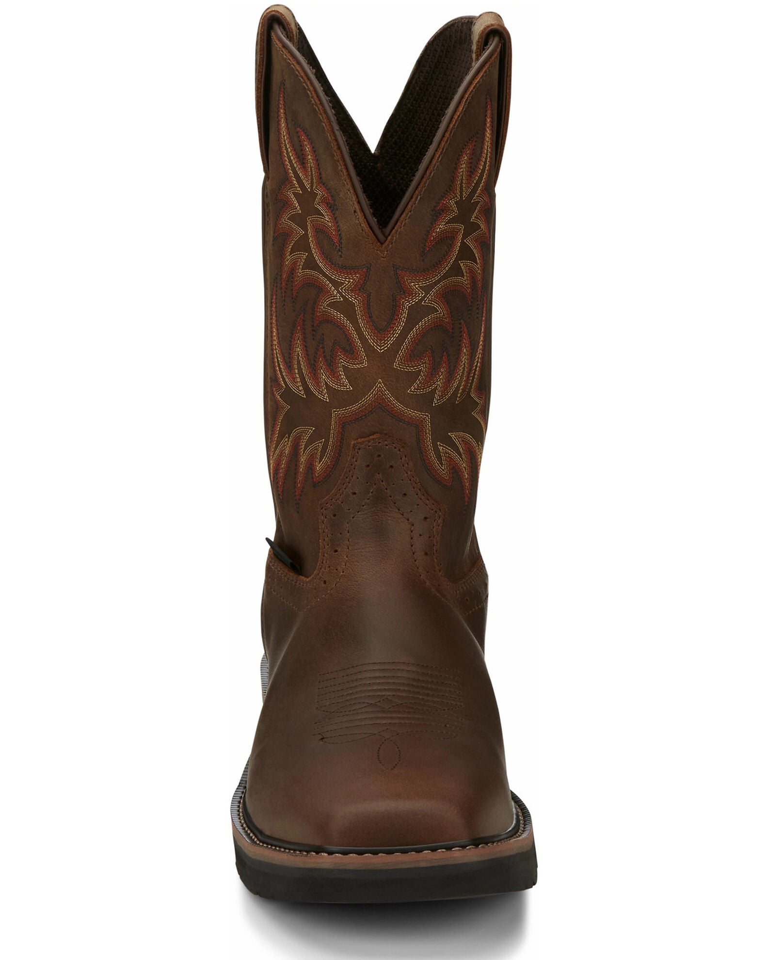 Justin Men's Driller Western Work Boots Steel Toe Sheplers