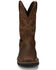Justin Men's Driller Western Work Boots - Steel Toe, Tan, hi-res
