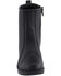 Image #4 - Milwaukee Leather Women's Clean Toe Cap Riding Boots - Round Toe, Black, hi-res