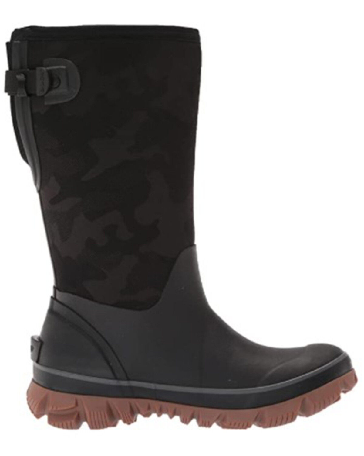 Image #2 - Bogs Women's Whiteout Tonal Camo Winter Boots - Soft Toe, Black, hi-res