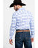 Image #2 - Scully Signature Soft Series Men's Multi Med Plaid Long Sleeve Western Shirt, Blue, hi-res