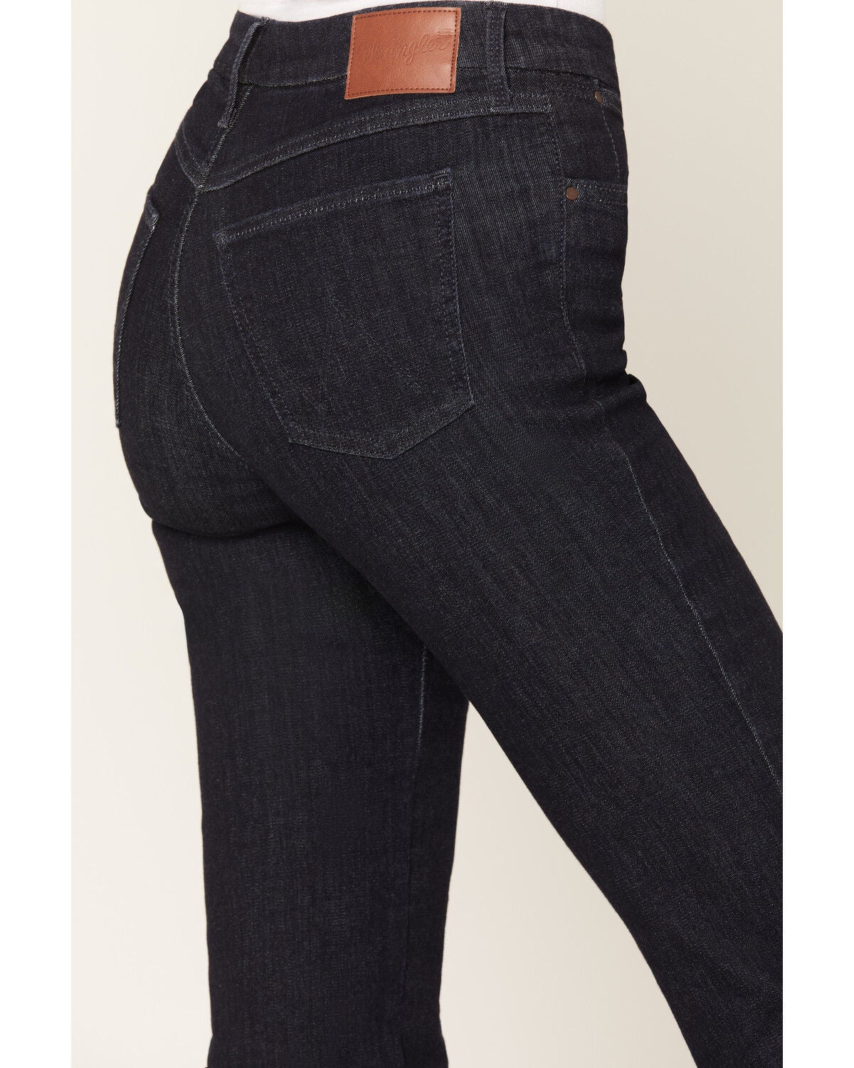 Image #4 - Wrangler Women's Camryn Dark Wash High Rise Bespoke Bootcut Stretch Denim Jeans, Dark Wash, hi-res